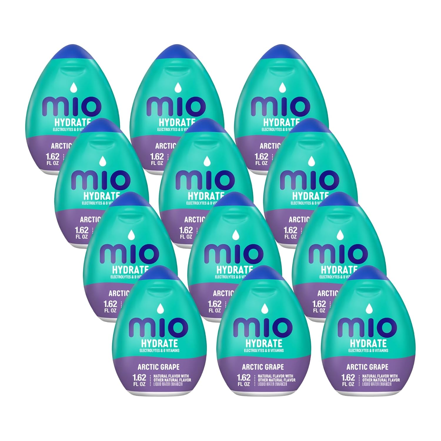 MiO Sport Electrolytes Arctic Grape Liquid Water Enhancer 12 Count
