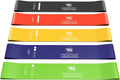 Resistance Bands Set for Men and Women - 5 Levels Portable Workout