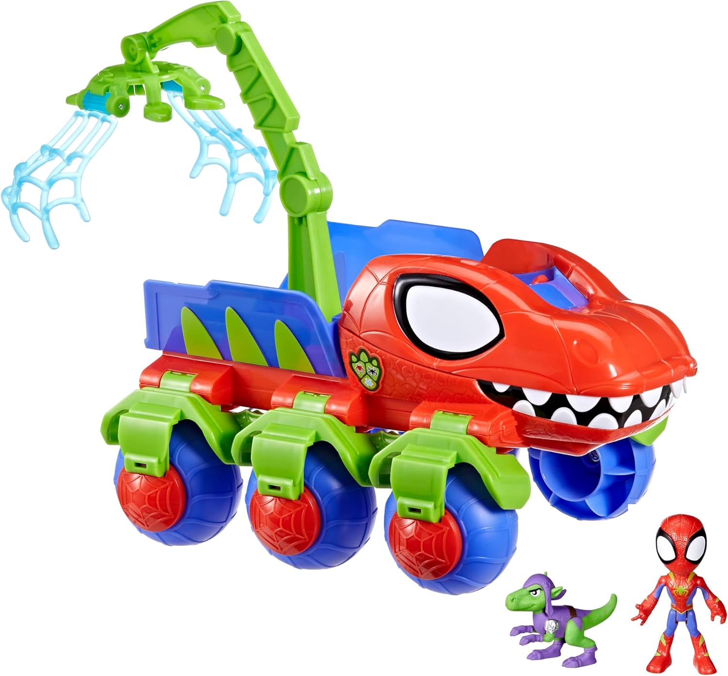 Spidey and His Amazing Friends Dino-Webs Crawler Toy Car Set