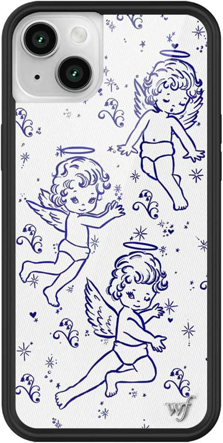 Wildflower Cases Cherubs - Angel Baby Blue iPhone 13/14 Case
