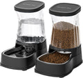 Automatic Pets Gravity Feeder and Water Dispenser Set - Stable