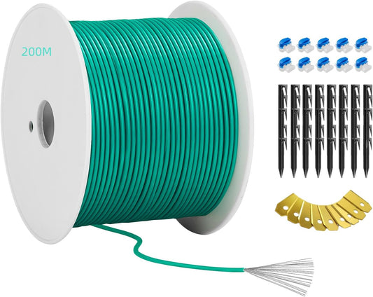 200m Universal Lawnmower Boundary Wire Kit by Headley Tools