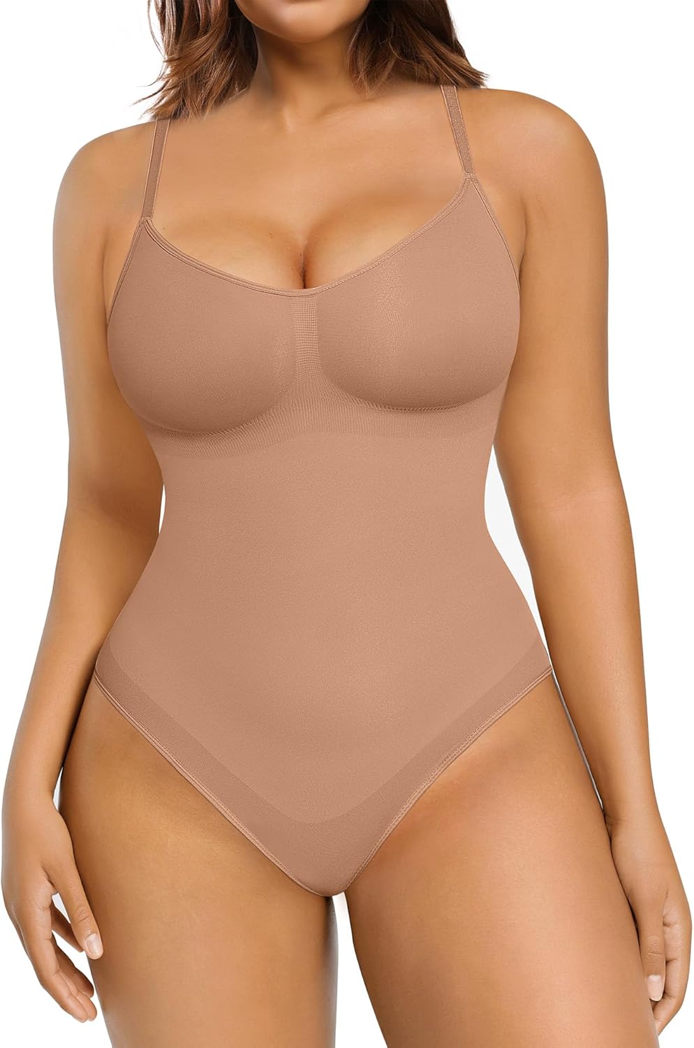 FeelinGirl Shapewear Bodysuit for Women - Tummy Control & Lift
