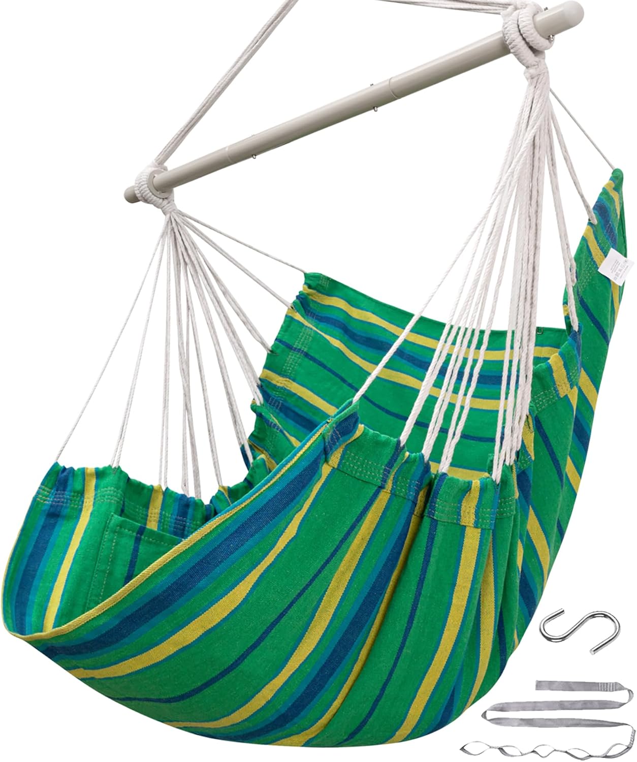 ADVOKAIR Hammock Chair Swing for Indoor and Outdoor Relaxation