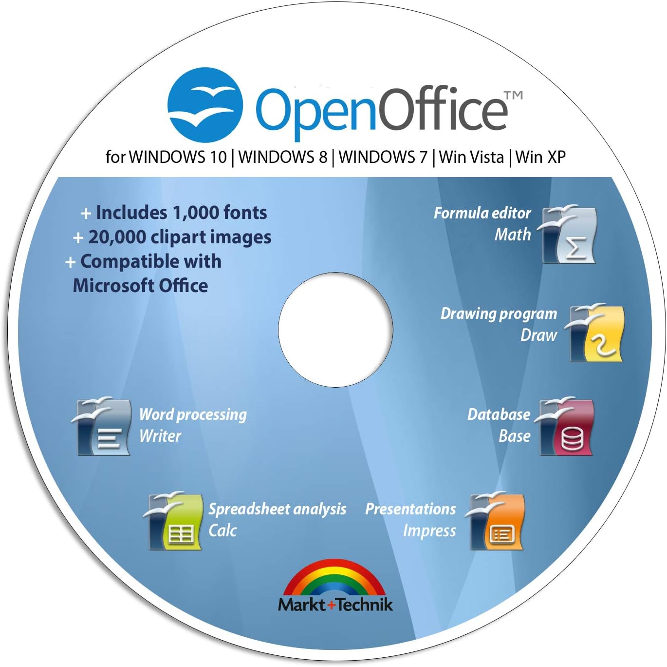 1,000 New Fonts + Office Suite 2025 | MarkTech | Win 11-XP