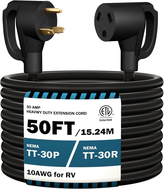 STRIGHT 50FT RV Extension Cord for Heavy Duty Power Needs