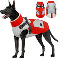 FUAMEY Dog Winter Jacket for Large Dogs - Waterproof Warm Coat