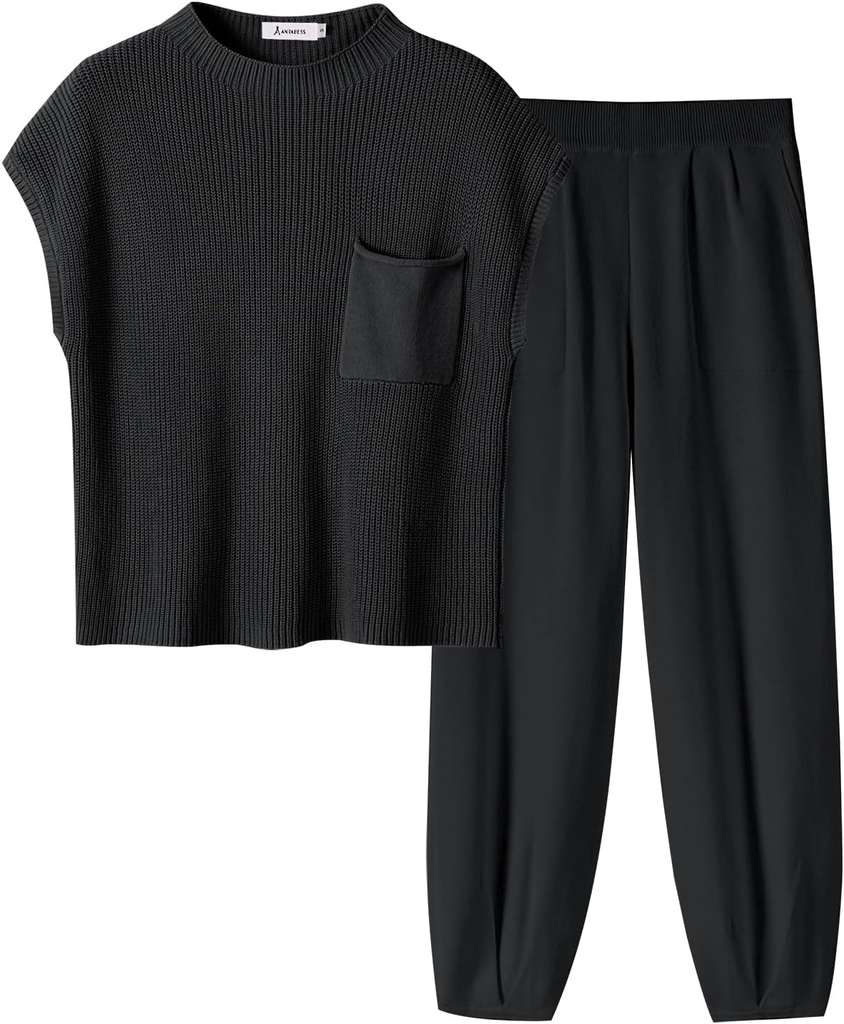 ANRABESS Women's Two Piece Outfits for Chic Lounge Style
