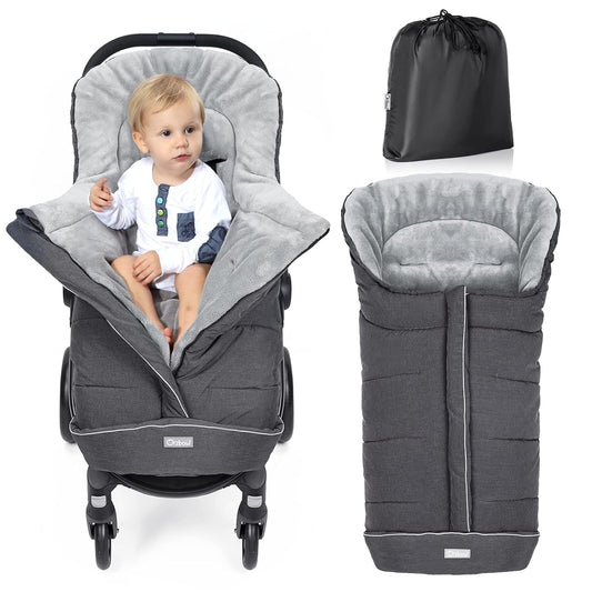 Orzbow Universal Stroller Footmuff for Cold Weather Comfort