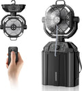 Portable Misting Fan for Outdoor Use with 20000mAh Battery
