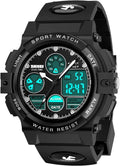 Kids Digital Sport Watch for Boys and Girls - 50M Waterproof Casual