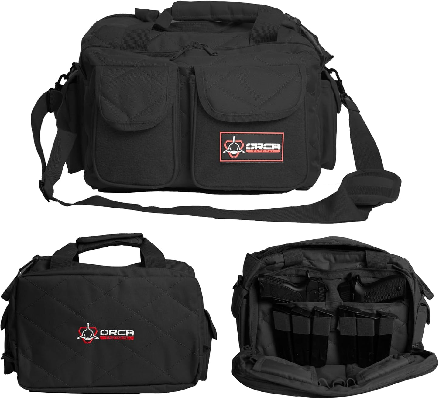 Compact Pistol Range Bag for Handguns with Durable Design
