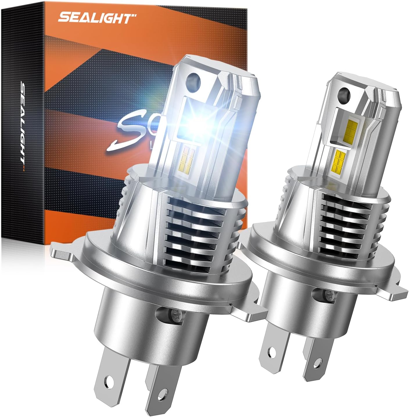 SEALIGHT H4 Fog Light Bulb: 36000LM Super Brightness Upgrade