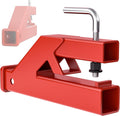 Clamp On Trailer Hitch 2in Receiver for Tractor Bucket - Quick Mount