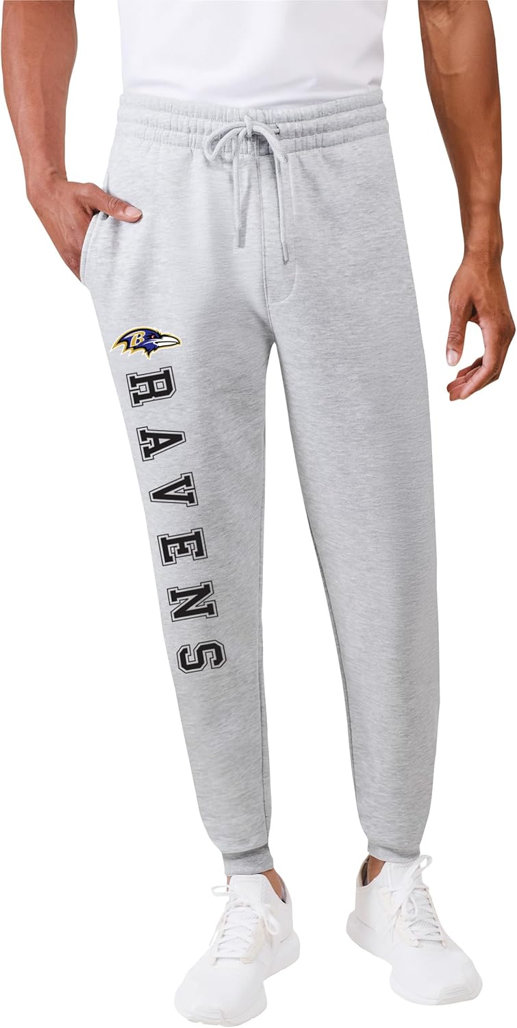 Ultra Game Men's NBA Official Super Soft Game Day Jogger Sweatpants