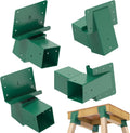 SELEWARE Deer Stand Brackets 4-Pack - Heavy-Duty 4x4 Platform Support