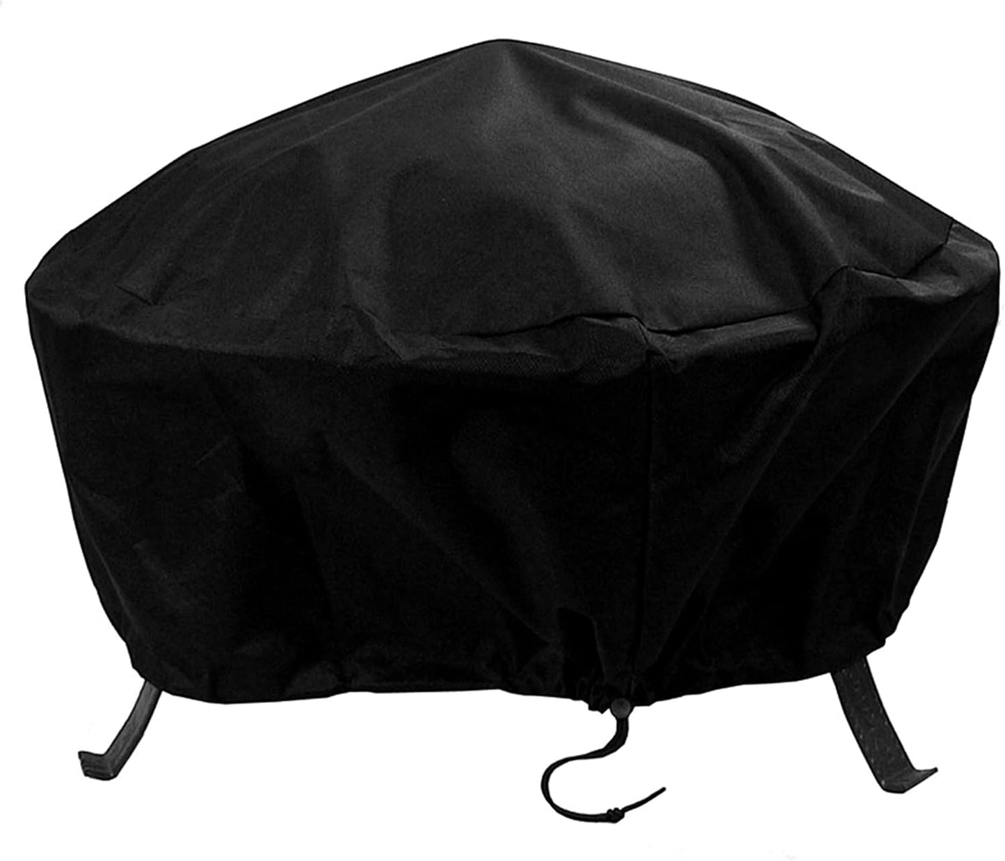 58-Inch Round Fire Pit Cover for All Seasons - Durable Protection