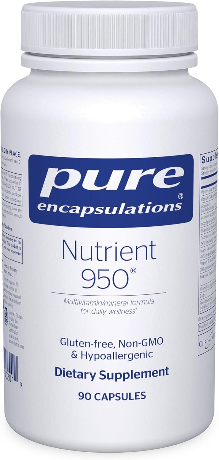 Nutrient 950 Multivitamin Mineral Supplement for Optimal Health
