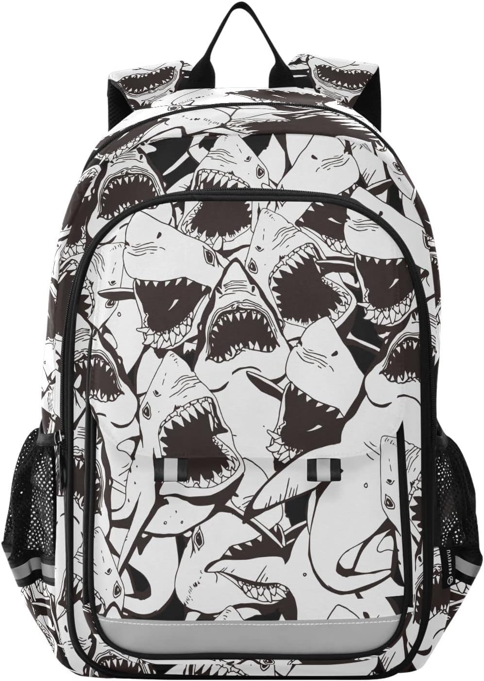ALAZA Angry Shark Attack Fun Animal Laptop Backpack for Travel
