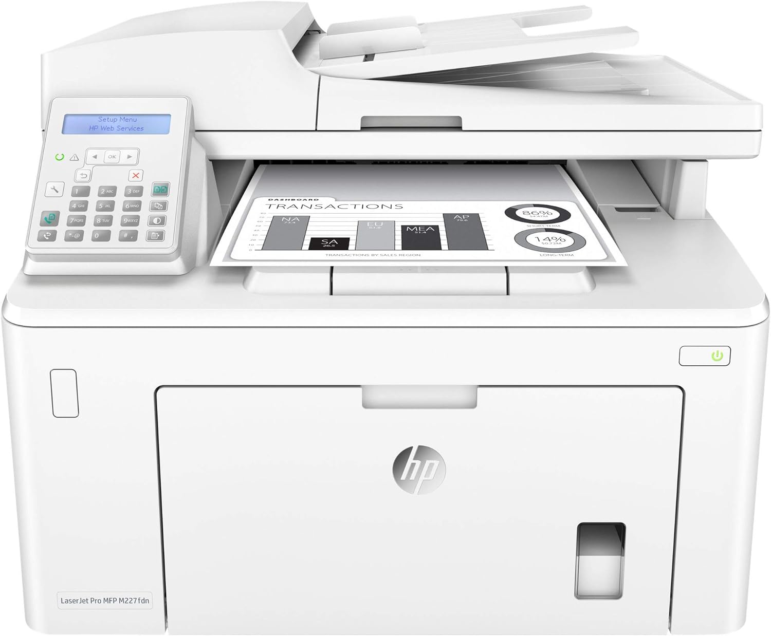 HP LaserJet Pro M227fdn: Fast 2-Sided Printing