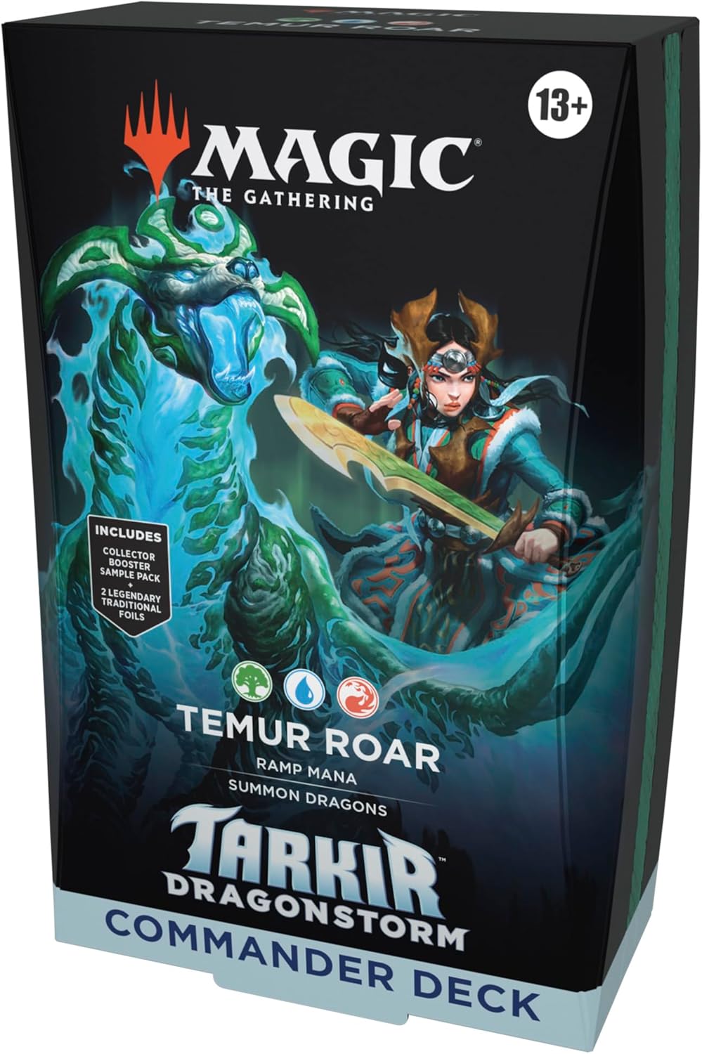 Magic The Gathering Dragonstorm Commander Deck - Temur Roar Review