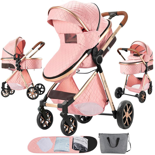 Veitoalioy 2 in 1 Baby Stroller for Newborns and Infants