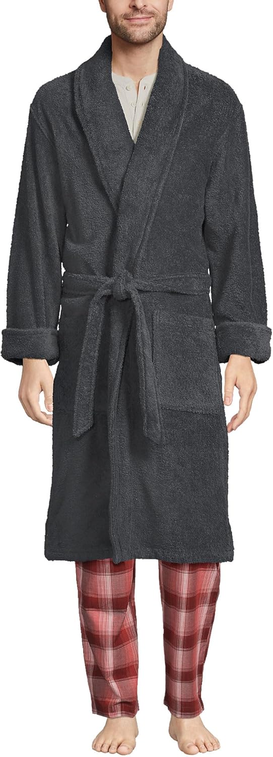 Lands' End Men's Full-Length Turkish Cotton Terry Bathrobe Review