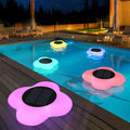 Floating Pool Lights Solar Powered - Flower-Shaped LED Glow