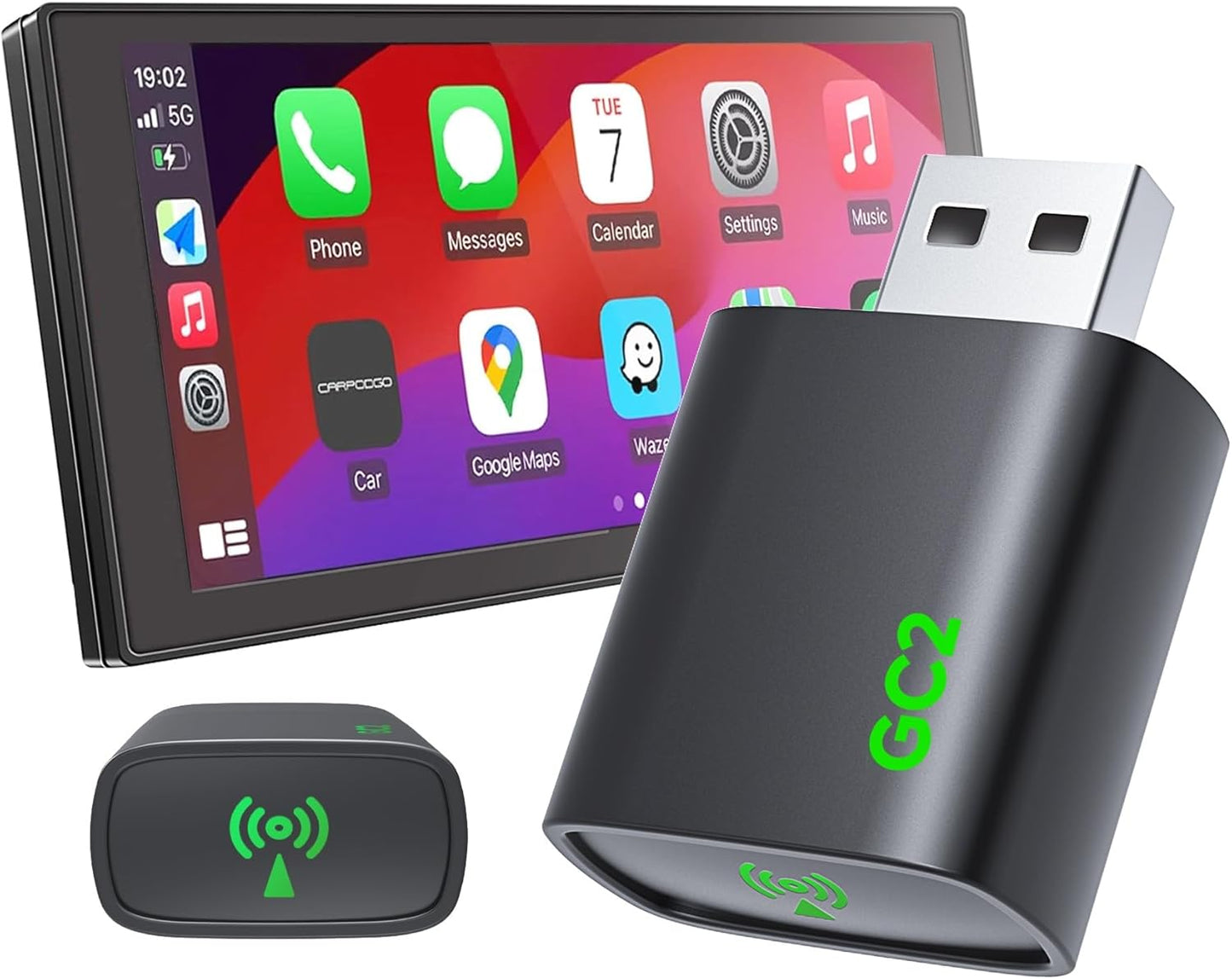 Upgrade to Wireless CarPlay! No Lag. CNDPSTE Adapter