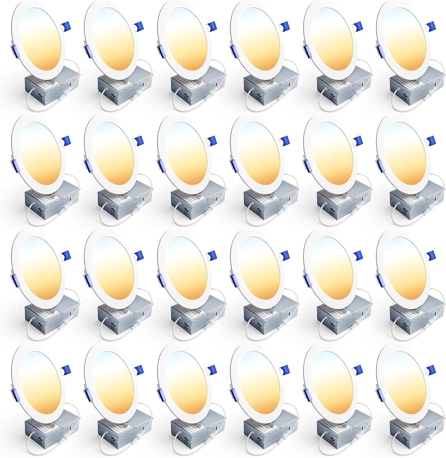 Ensenior 24 Pack 6 Inch LED Recessed Ceiling Light Review