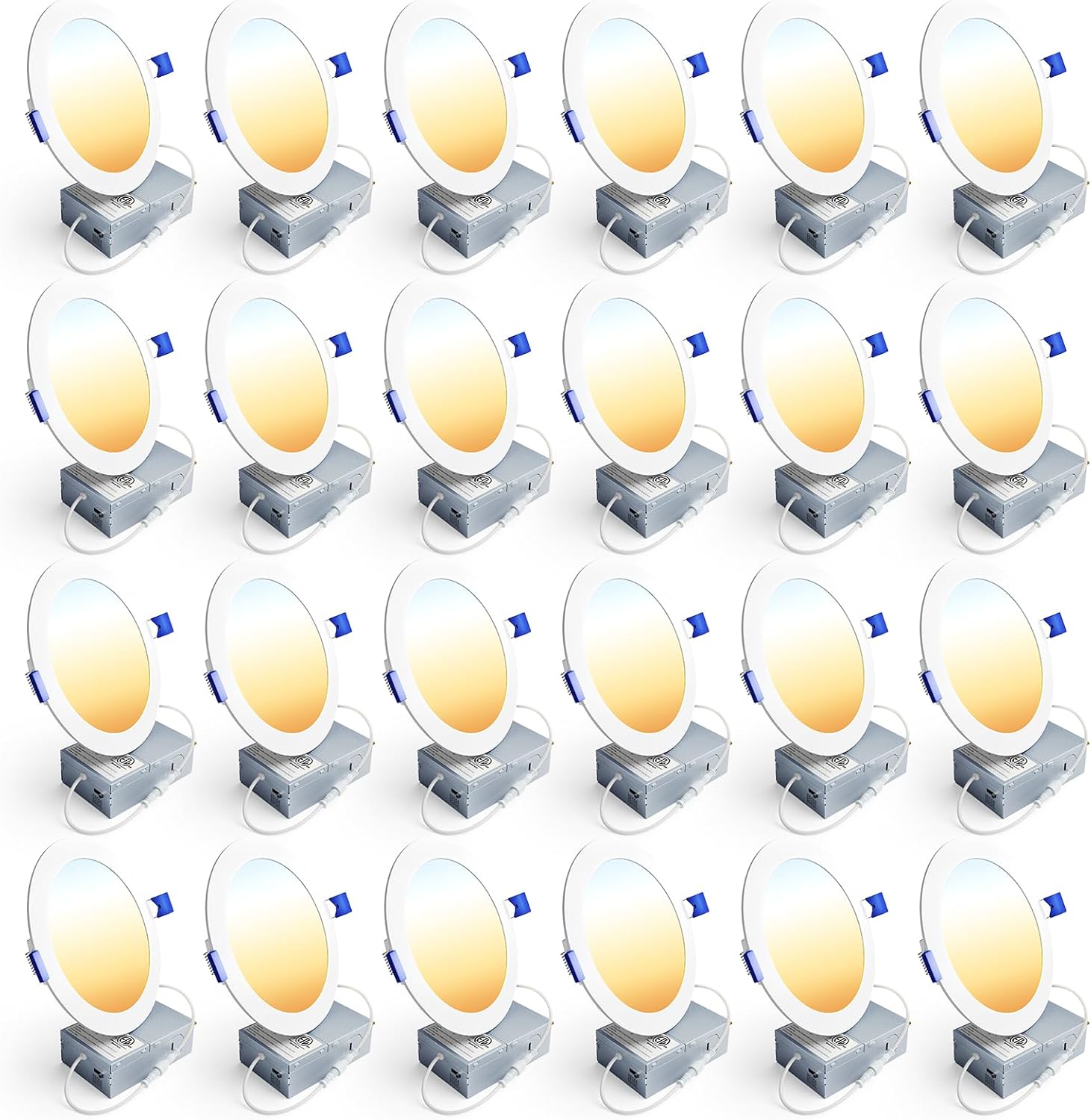 Ensenior 24 Pack 6 Inch LED Recessed Ceiling Light Review