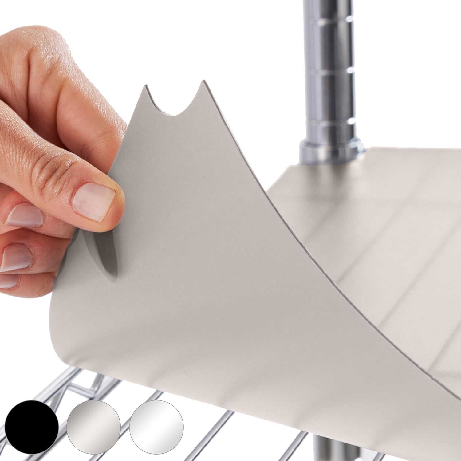 GORILLA GRIP ShelfGuard Wire Shelf Liner for Organizing Shelves