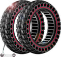 10x2.5 Solid Scooter Tire 60/70-6.5 Replacement for Ninebot - Durable