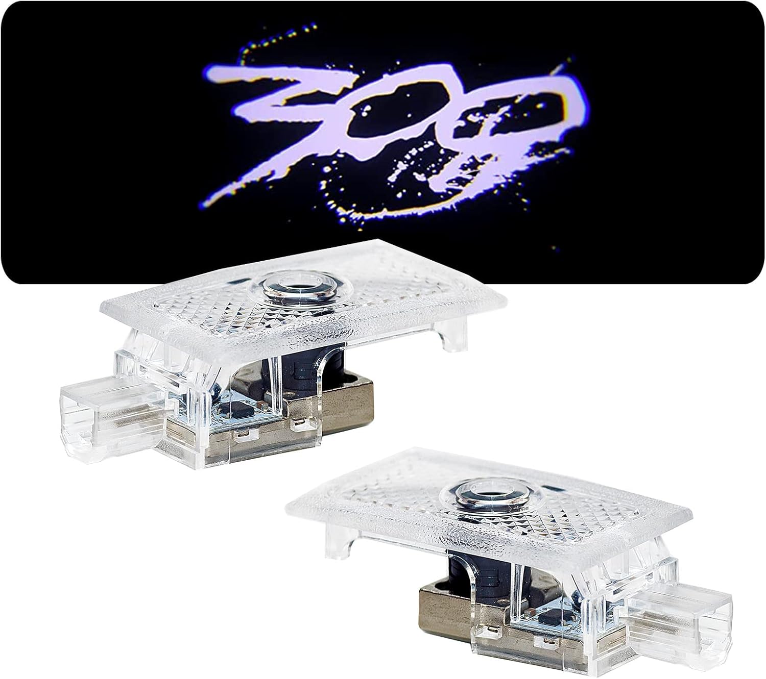 Never Fade Car LED Door Logo Projector Light for 300 Series