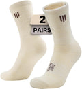 Alpaca Wool Micro Crew Hiking Socks Midweight - Cushioned Comfort