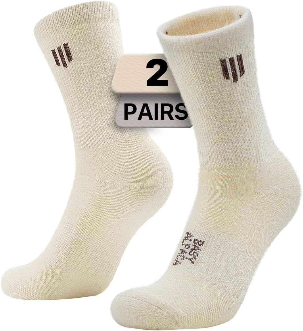 Alpaca Wool Micro Crew Hiking Socks for Ultimate Comfort