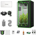 VIVOSUN Complete Grow Tent System with LED Light