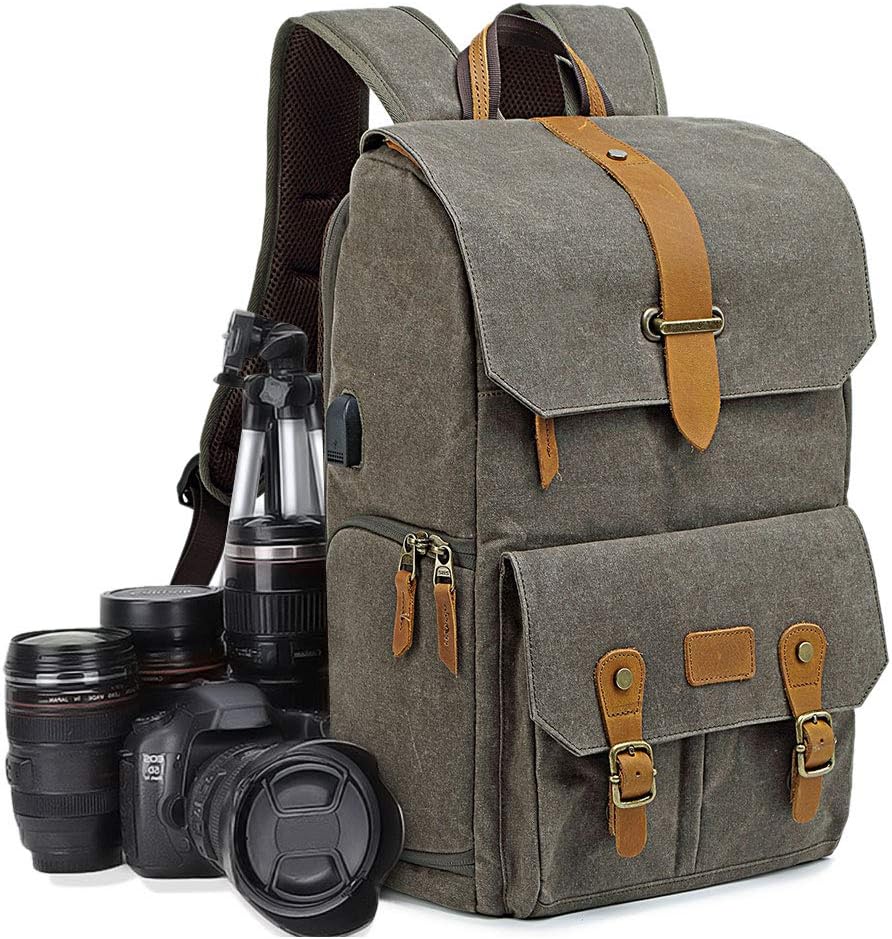 UBAYMAX Camera Backpack for DSLR SLR with Waterproof Design
