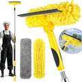 284 in Window Squeegee with Telescoping Pole - High Reach Cleaner