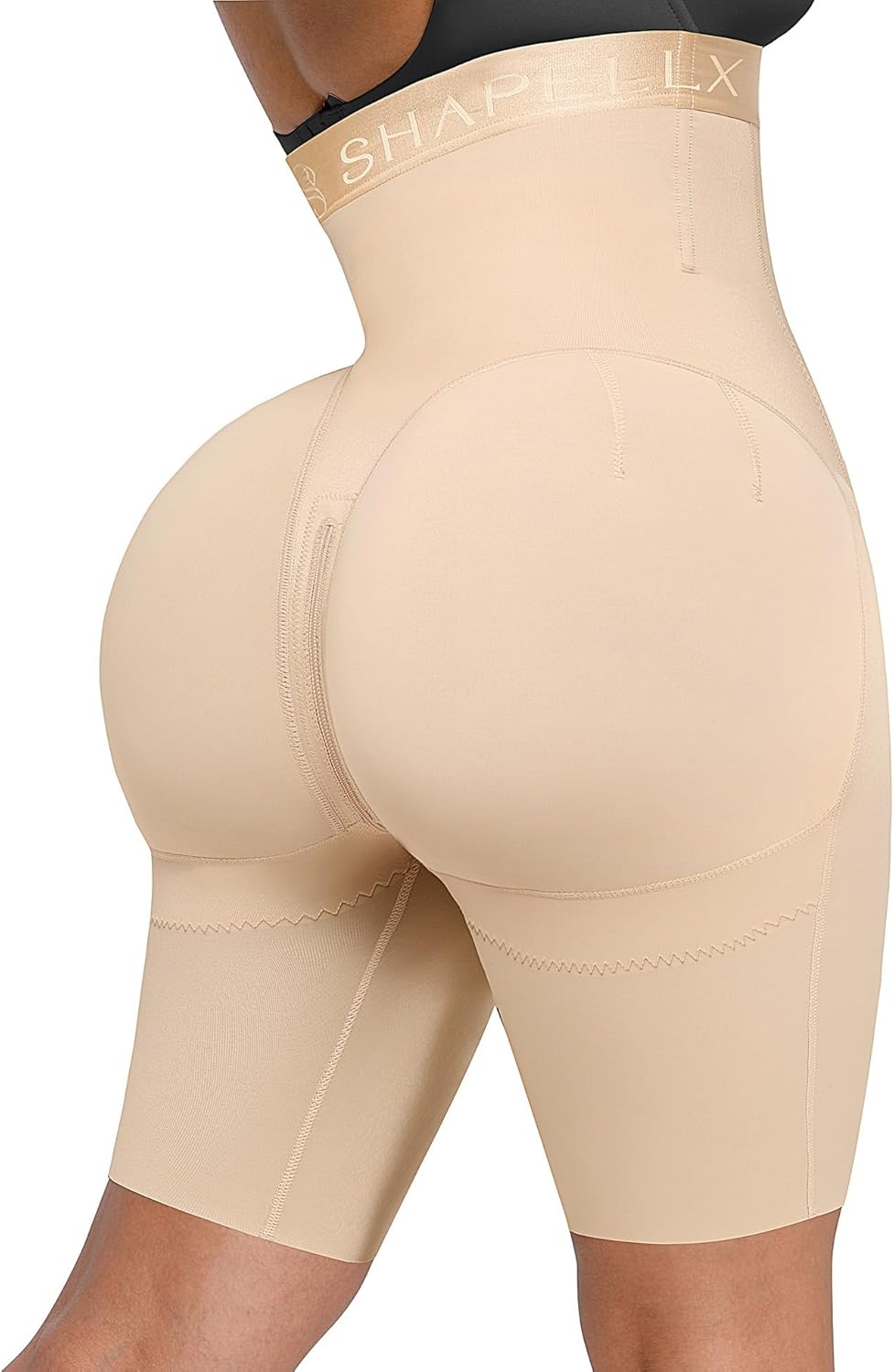 SHAPELLX Tummy Control High Waisted Body Shaper Shorts Review