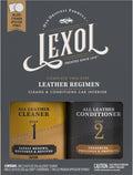 Leather Cleaner and Conditioner Kit for Car Seats and Interiors - Dual
