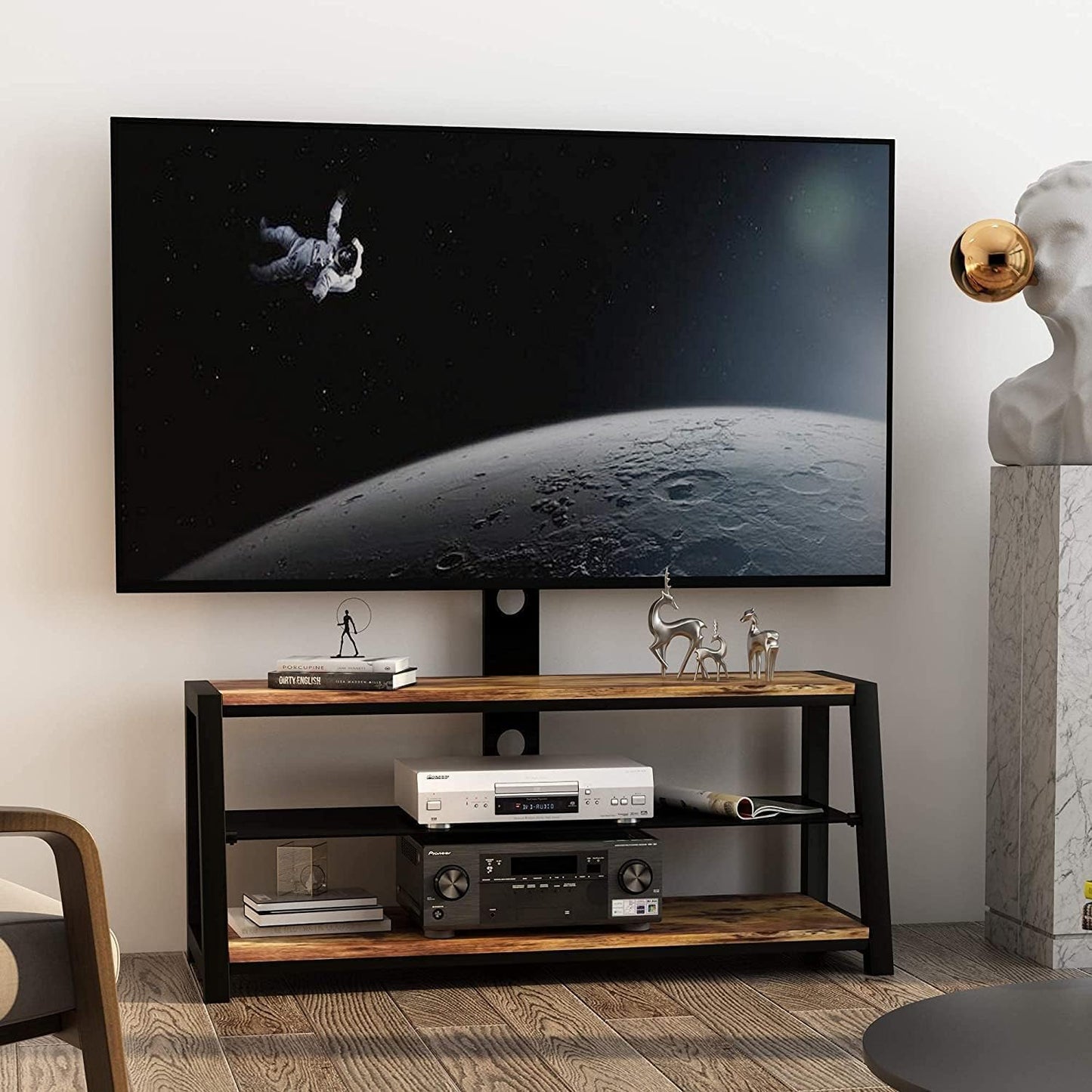 IANIYA Floor TV Stand with Mount for 32-55 inch TVs