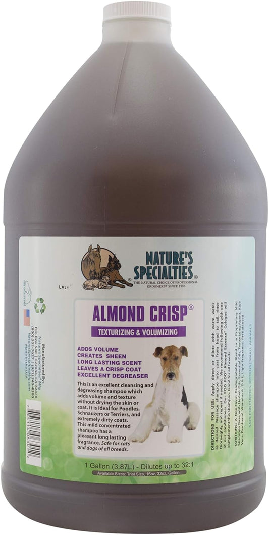 Nature's Specialties Almond Crisp Ultra Concentrated Dog Shampoo