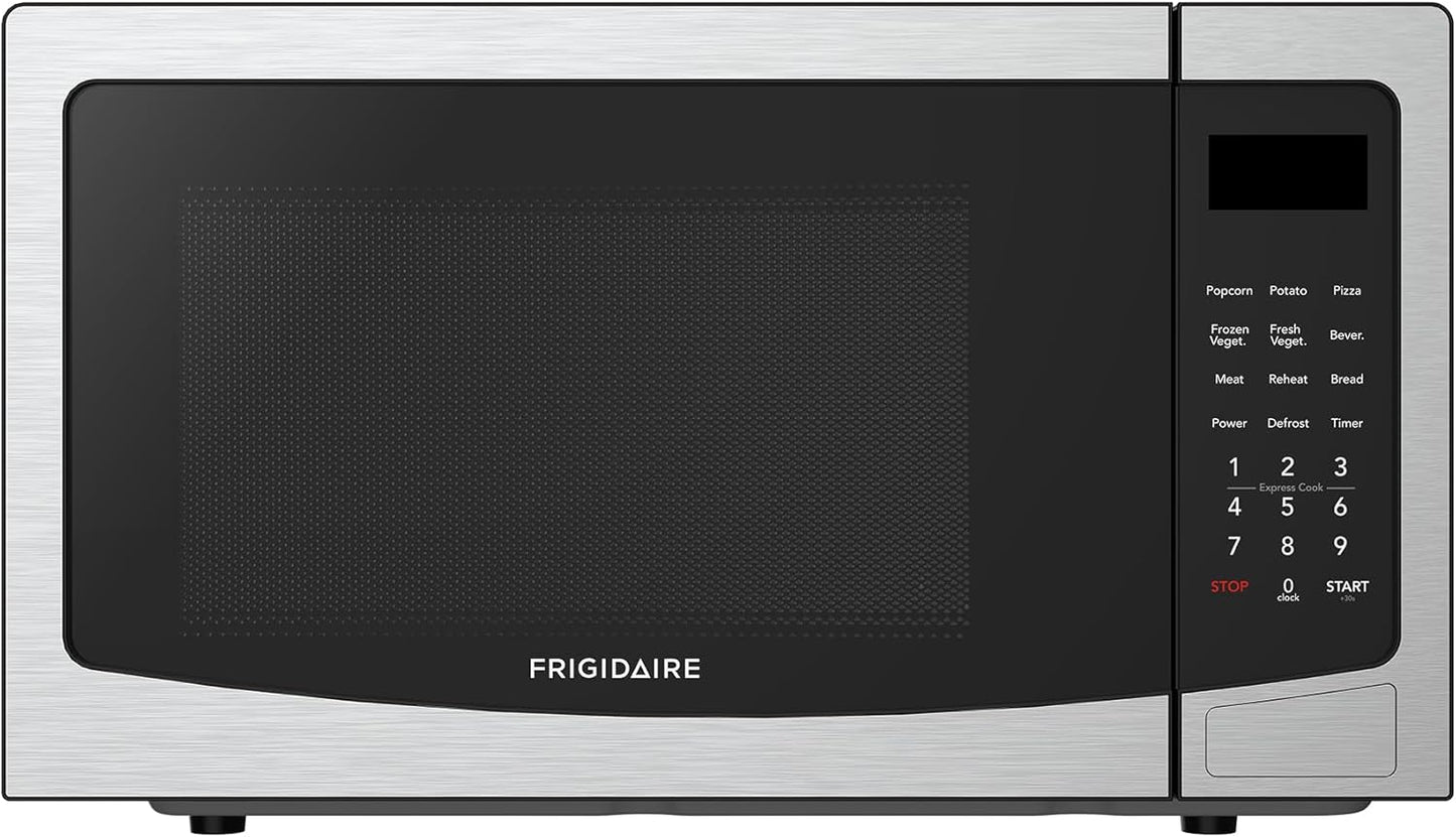 RCA 1.1 Cu Ft Stainless Steel Microwave - Multi-Function 1000W Power