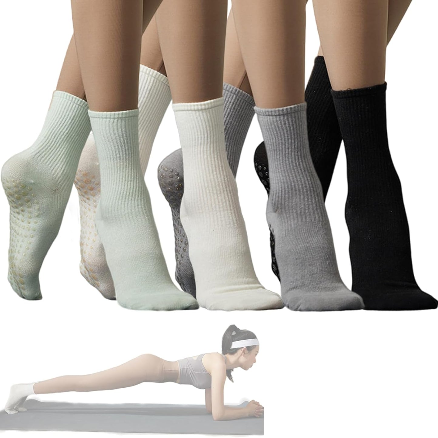 CHUNFO Non-Slip Grip Socks - Stay Secure & Stylish!