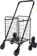 Stair Climber Cruiser Cart Folding Utility Trolley - Compact Mobility