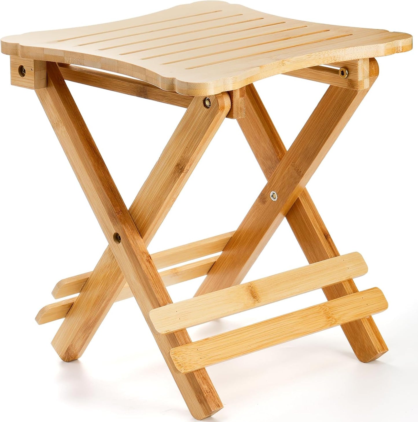 Portable Bamboo Foot Rest Stool - Spa Essential