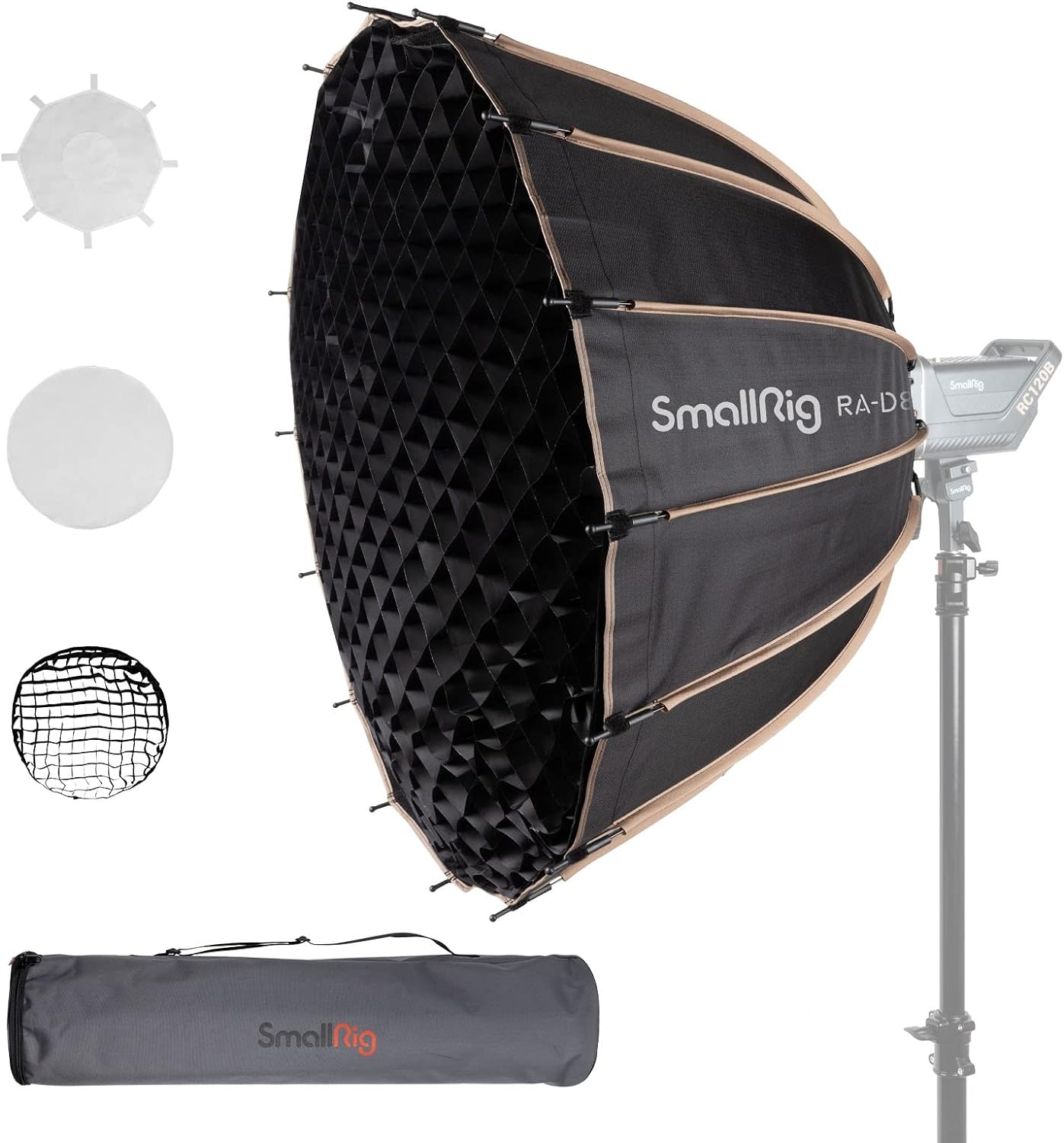SmallRig Parabolic Softbox Quick Release for Studio Lighting