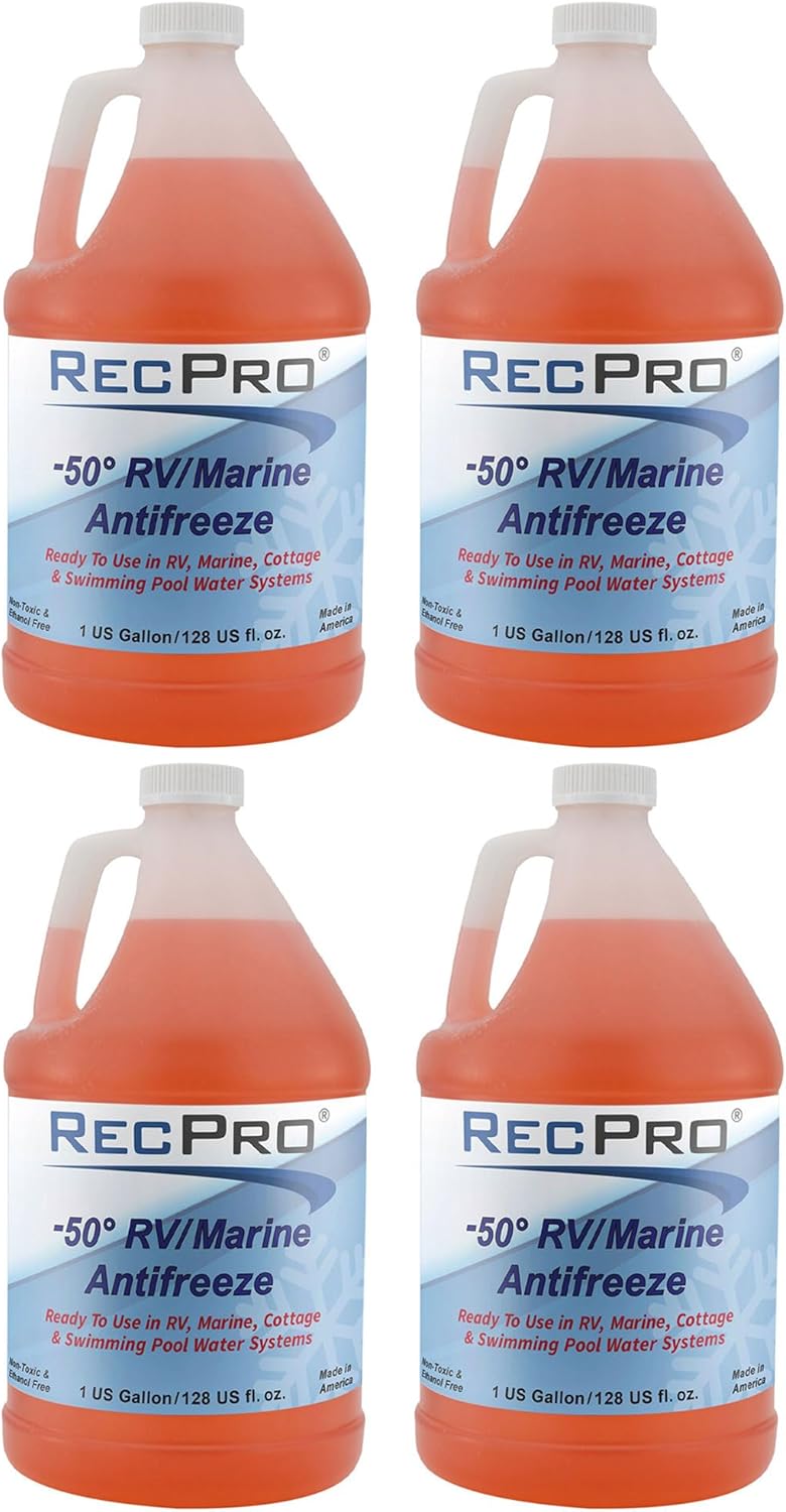 RecPro RV Antifreeze -50F Protection Non-Toxic for Your RV