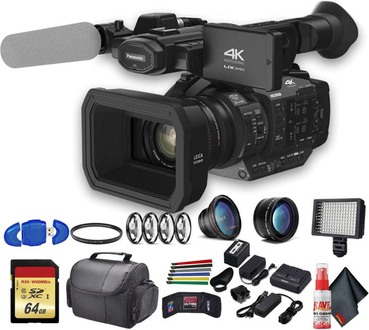 Panasonic 4K Camcorder Bundle - Complete Pro Kit